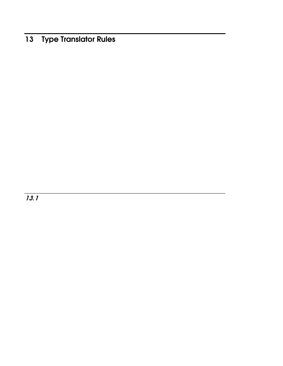 13 type translator rules, 1 type translator rule xml files, Type translator rules -1 | Type translator rule xml files -1, Type translator rule xml files | Echelon i.LON SmartServer 2.0 User Manual | Page 189 / 443