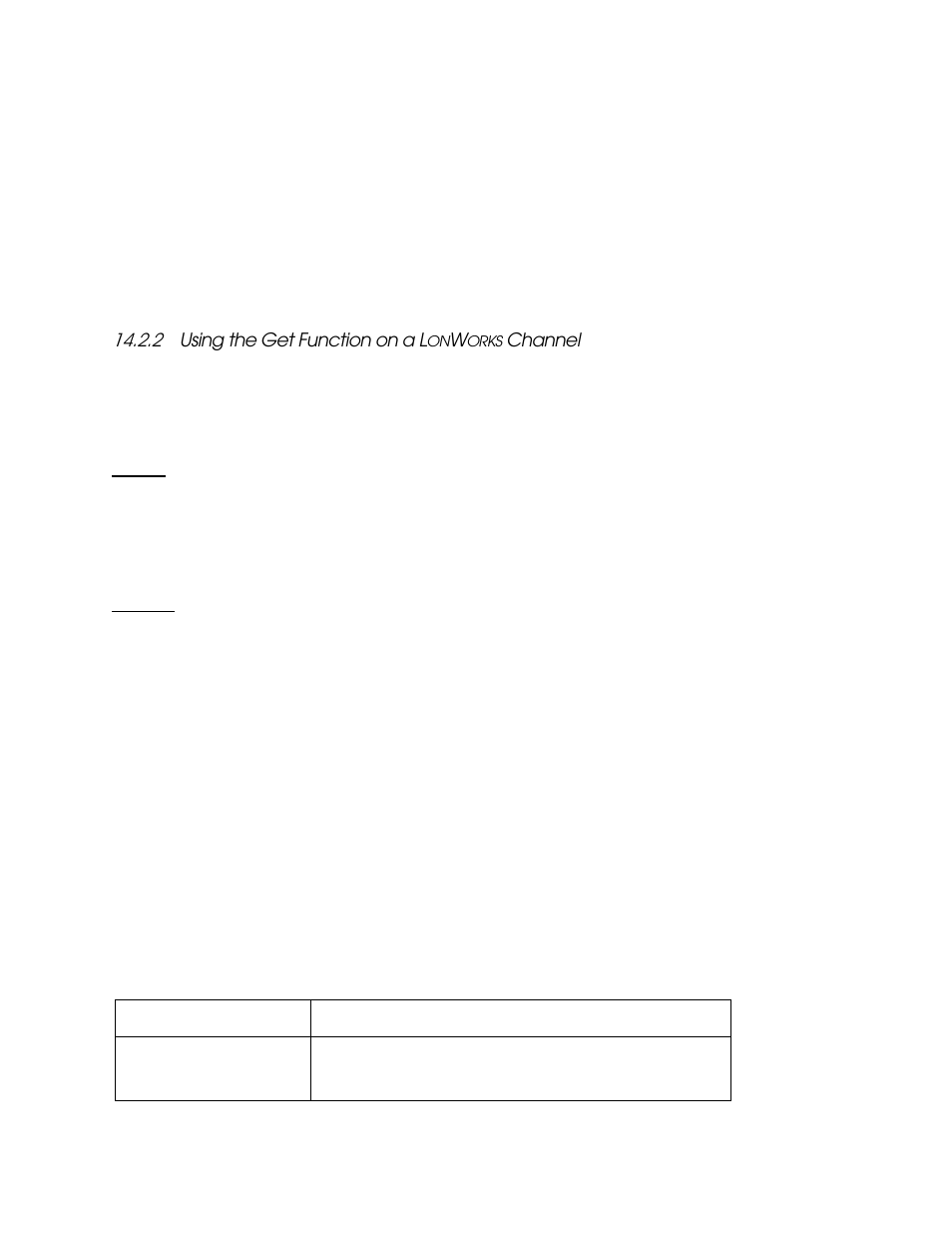 2 using the get function on a lonworks channel, Using the get function on a l, Orks | Channel -12, Channel | Echelon i.LON SmartServer 2.0 User Manual | Page 212 / 443