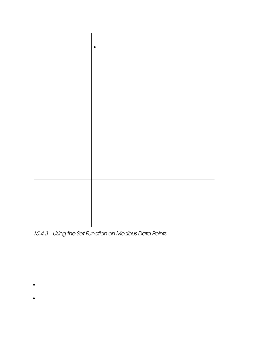 3 using the set function on modbus data points, Using the set function on modbus data points -16 | Echelon i.LON SmartServer 2.0 User Manual | Page 265 / 443