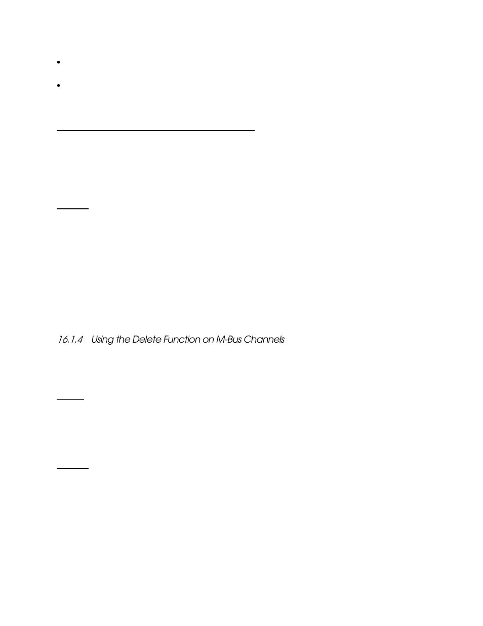 4 using the delete function on m bus channels, Using the delete function on m-bus channels -5, Using the delete function on m-bus channels | Echelon i.LON SmartServer 2.0 User Manual | Page 272 / 443