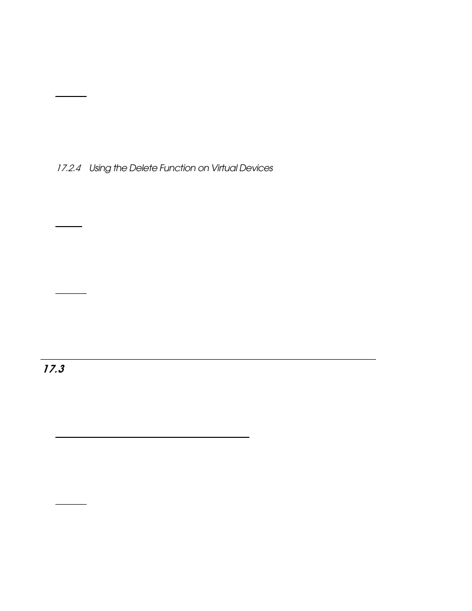 4 using the delete function on virtual devices, 3 virtual functional blocks, Using the delete function on virtual devices -7 | Virtual functional blocks -7, Virtual functional blocks, Using the delete function on virtual devices | Echelon i.LON SmartServer 2.0 User Manual | Page 290 / 443