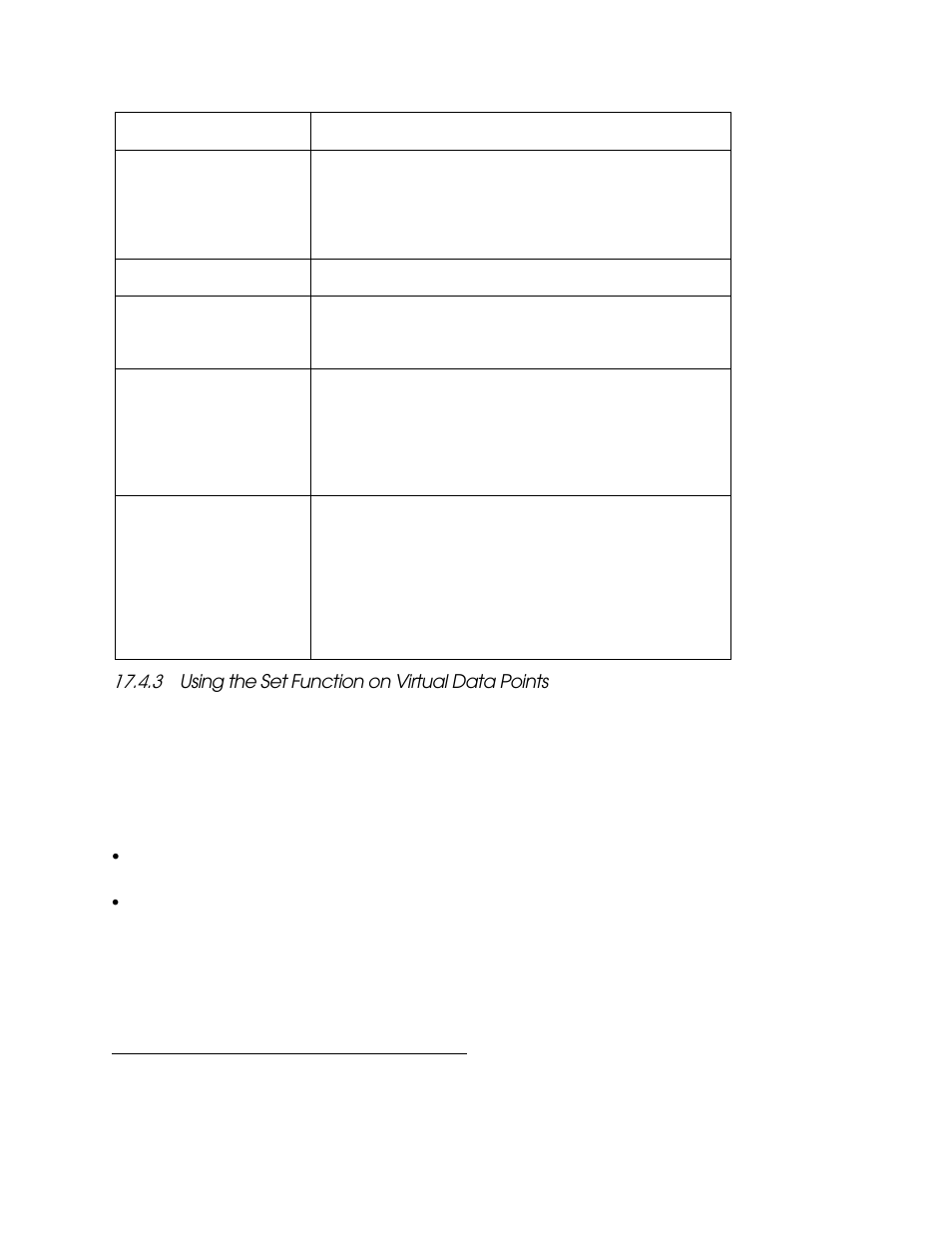 3 using the set function on virtual data points, Using the set function on virtual data points -11 | Echelon i.LON SmartServer 2.0 User Manual | Page 294 / 443