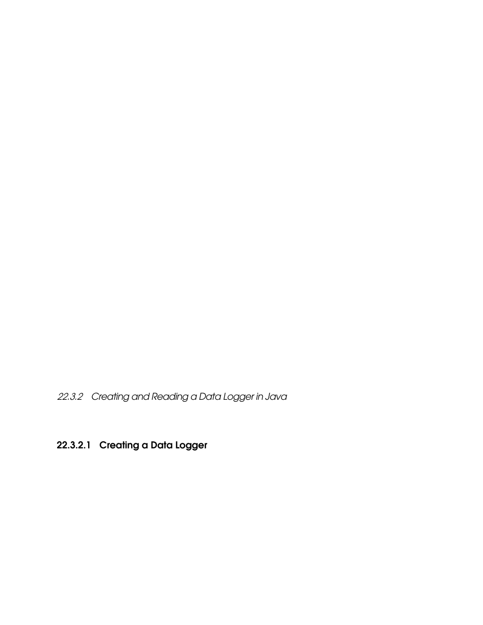 2 creating and reading a data logger in java, 1 creating a data logger, Creating and reading a data logger in java -19 | Creating and reading a data logger in java | Echelon i.LON SmartServer 2.0 User Manual | Page 424 / 443
