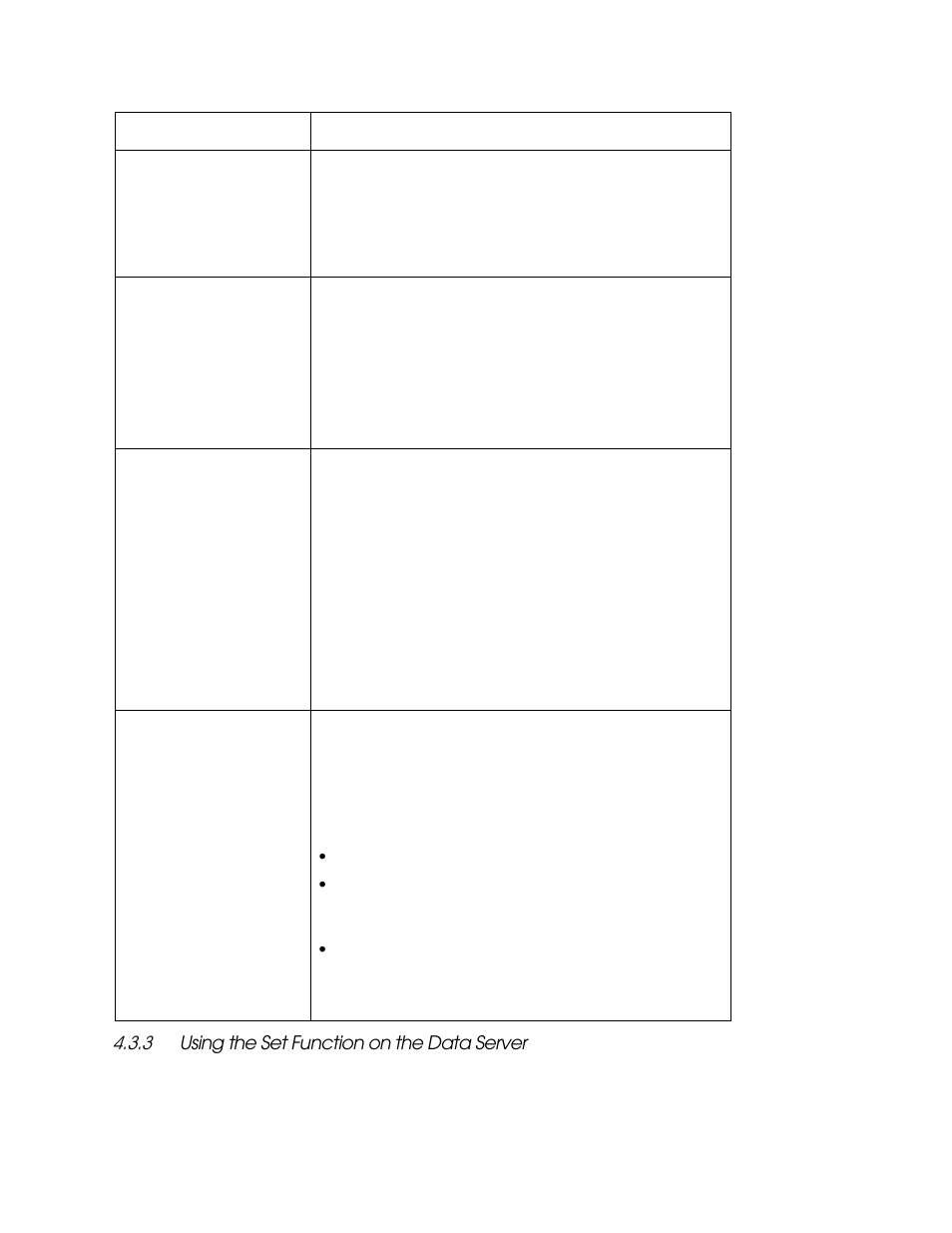 3 using the set function on the data server, Using the set function on the data server -10 | Echelon i.LON SmartServer 2.0 User Manual | Page 51 / 443