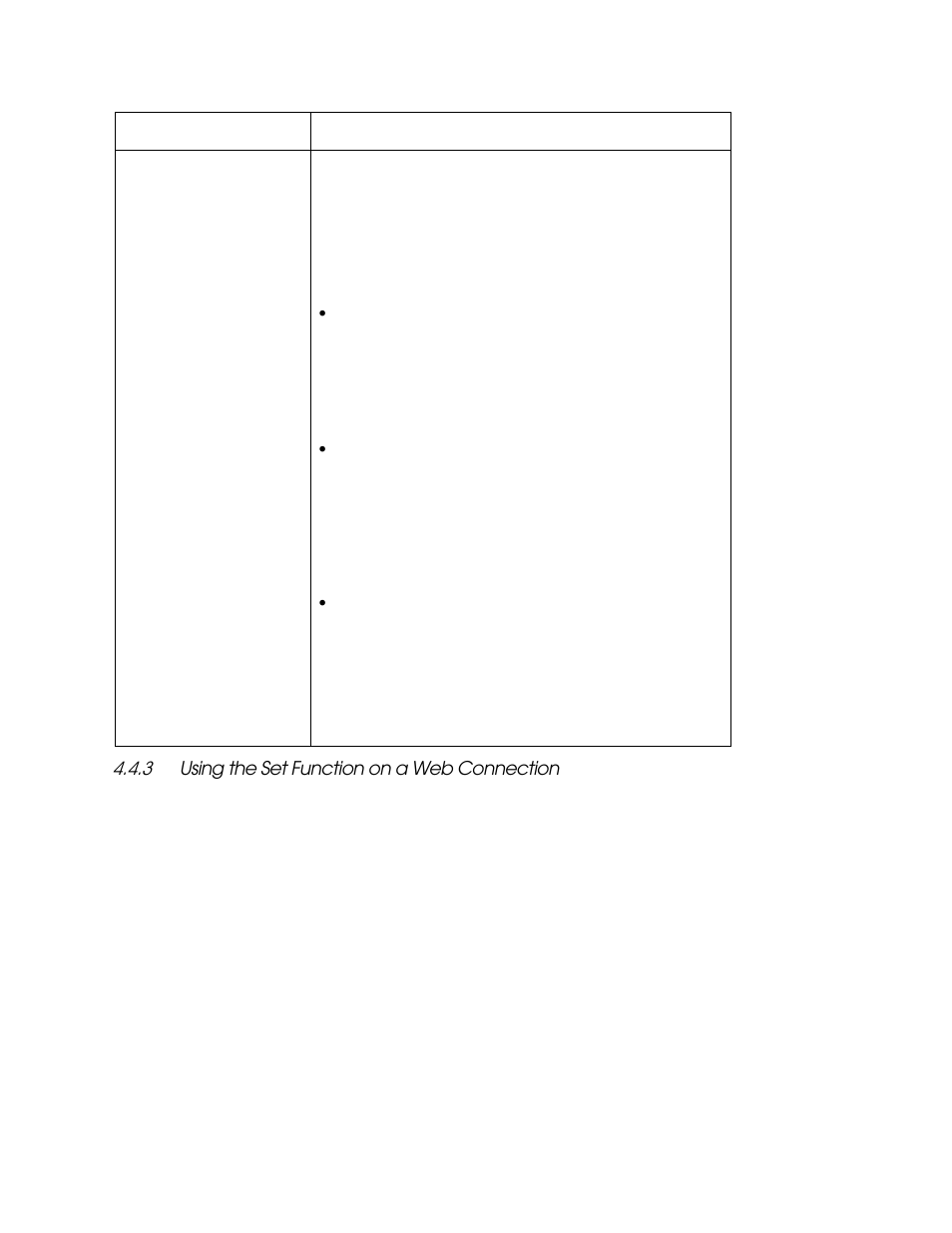 3 using the set function on a web connection, Using the set function on a web connection -23 | Echelon i.LON SmartServer 2.0 User Manual | Page 64 / 443