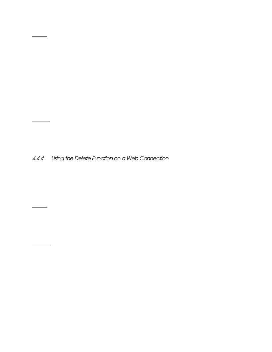 4 using the delete function on a web connection, Using the delete function on a web connection -24, Using the delete function on a web connection | Echelon i.LON SmartServer 2.0 User Manual | Page 65 / 443