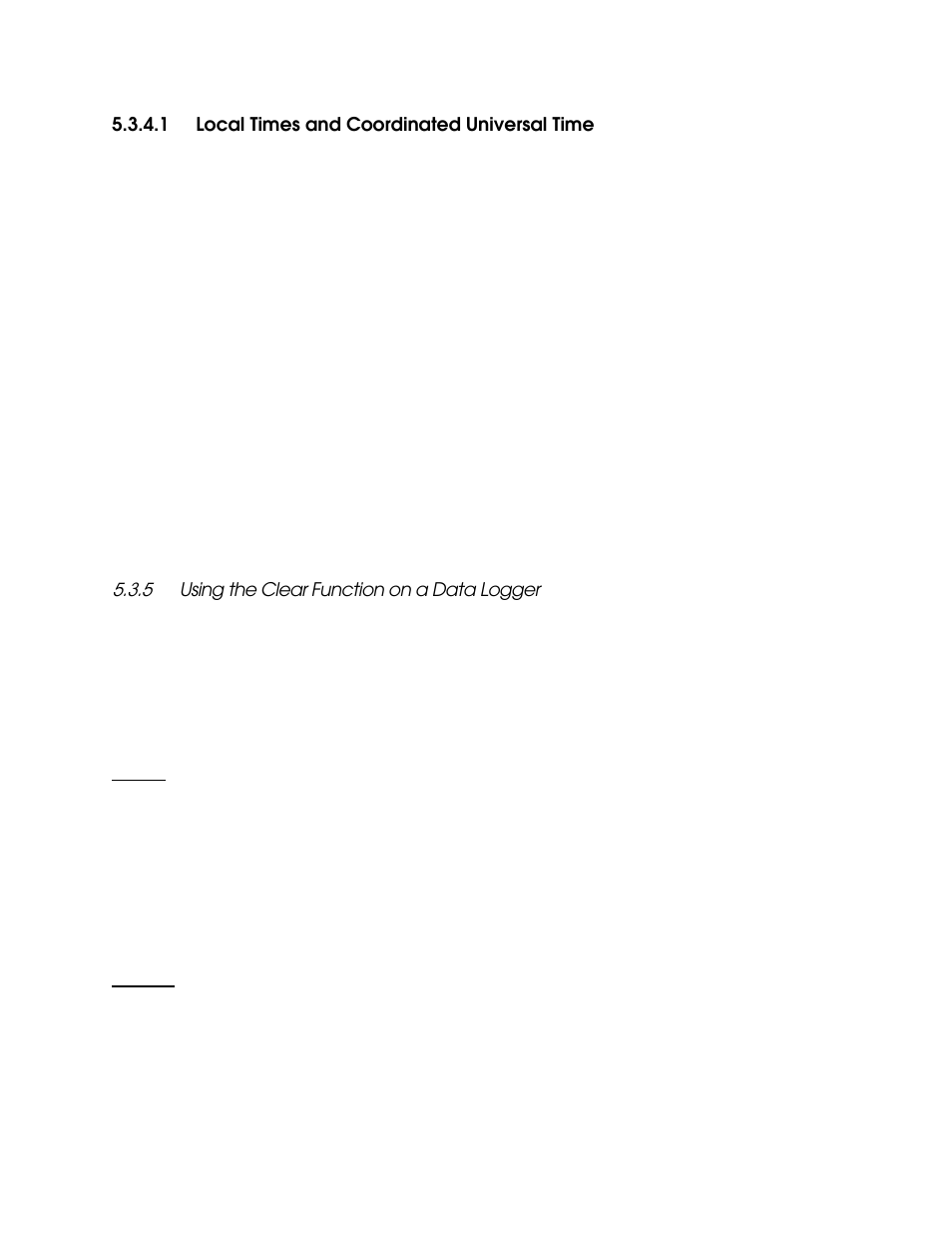 1 local times and coordinated universal time, 5 using the clear function on a data logger, Using the clear function on a data logger -12 | Using the clear function on a data logger | Echelon i.LON SmartServer 2.0 User Manual | Page 77 / 443