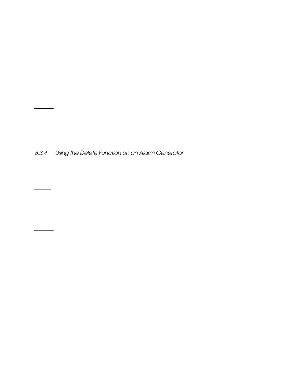 4 using the delete function on an alarm generator, Using the delete function on an alarm generator | Echelon i.LON SmartServer 2.0 User Manual | Page 91 / 443
