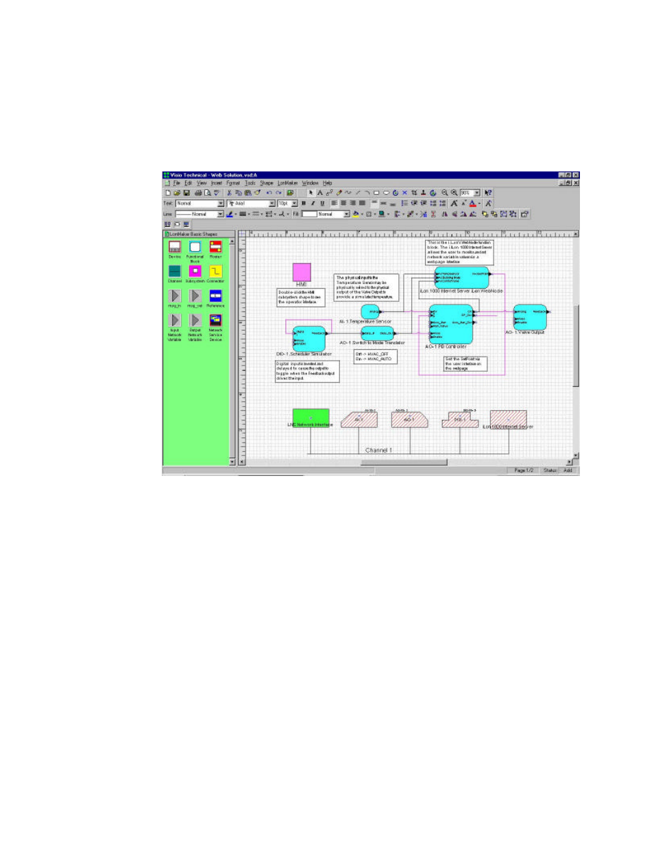 Echelon i.LON 1000 Internet Server User Manual | Page 38 / 39