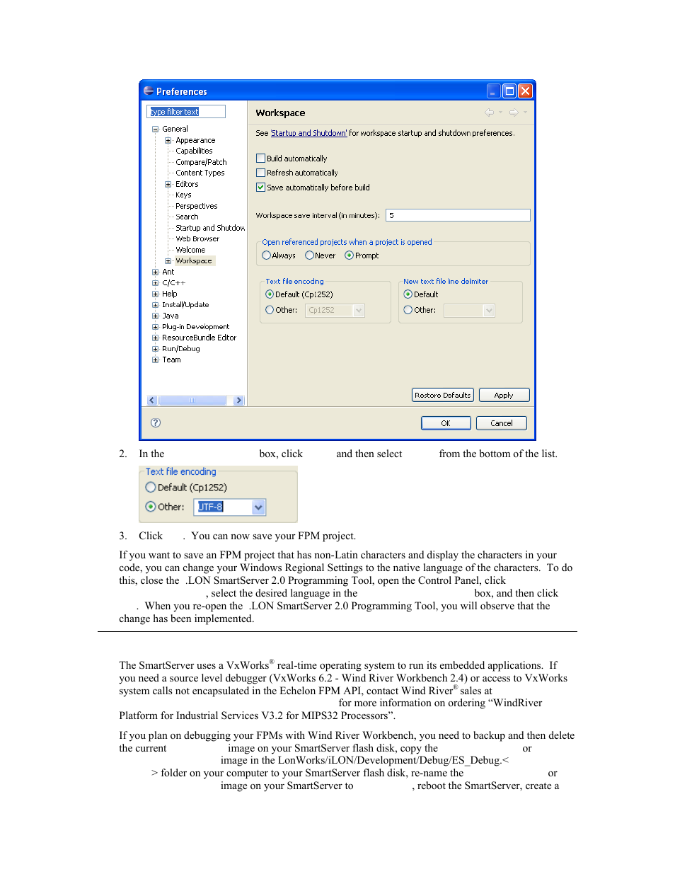 Debugging fpms | Echelon i.LON SmartServer 2.0 User Manual | Page 105 / 266