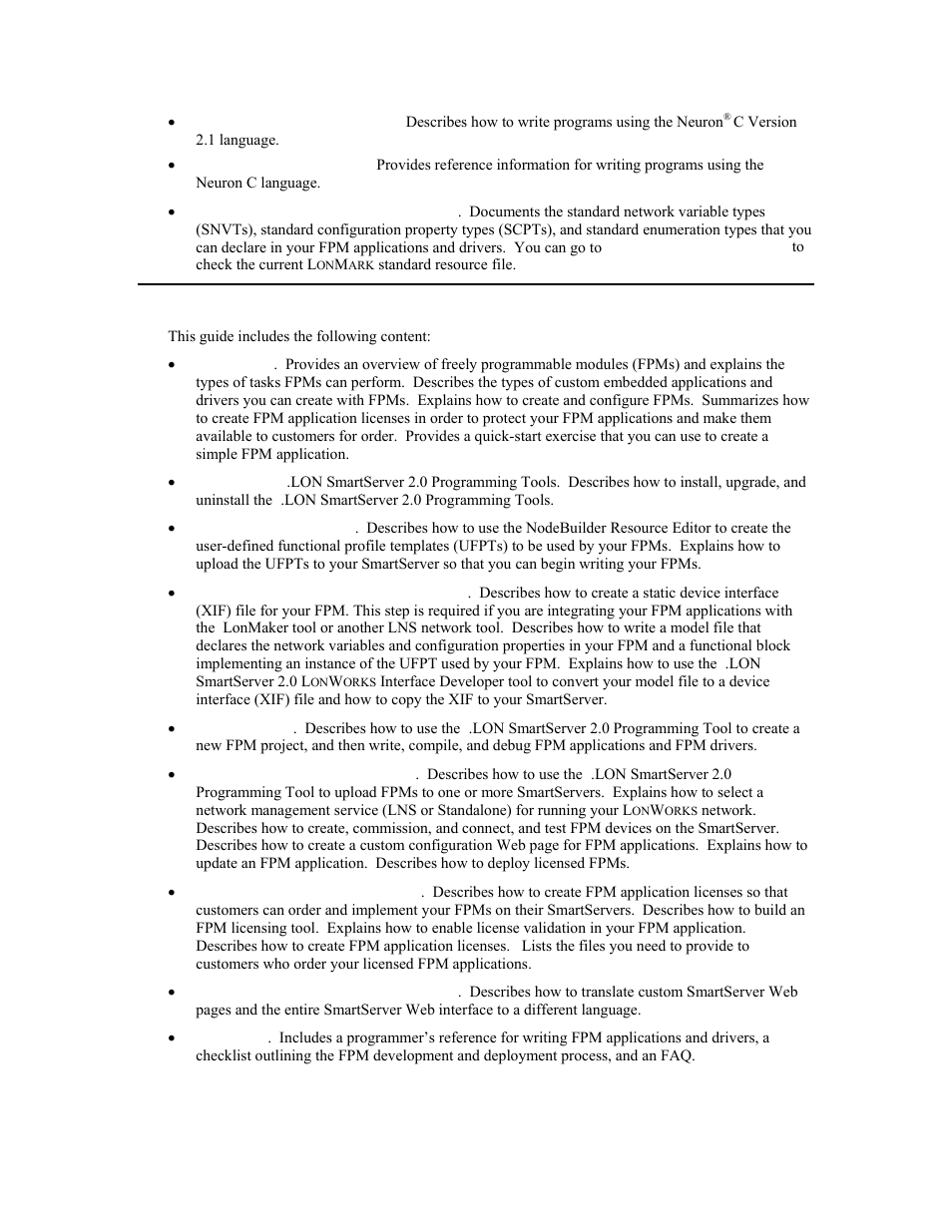 Content | Echelon i.LON SmartServer 2.0 User Manual | Page 12 / 266
