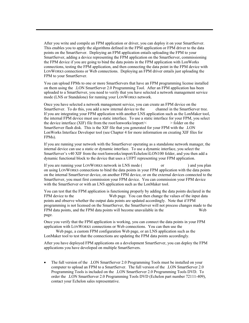 Fpm deployment overview | Echelon i.LON SmartServer 2.0 User Manual | Page 120 / 266