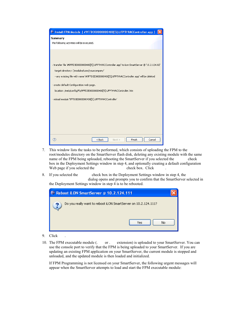 Echelon i.LON SmartServer 2.0 User Manual | Page 124 / 266