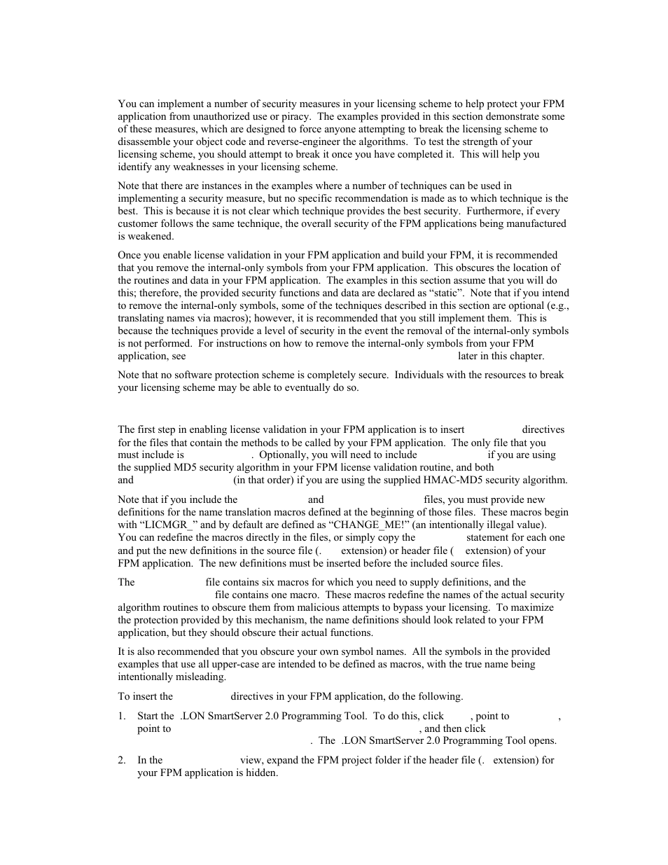 Insert #include, Directives fo | Echelon i.LON SmartServer 2.0 User Manual | Page 166 / 266