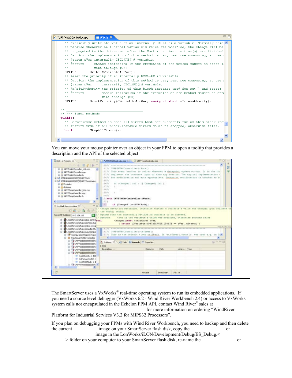 Debugging fpms | Echelon i.LON SmartServer 2.0 User Manual | Page 18 / 266