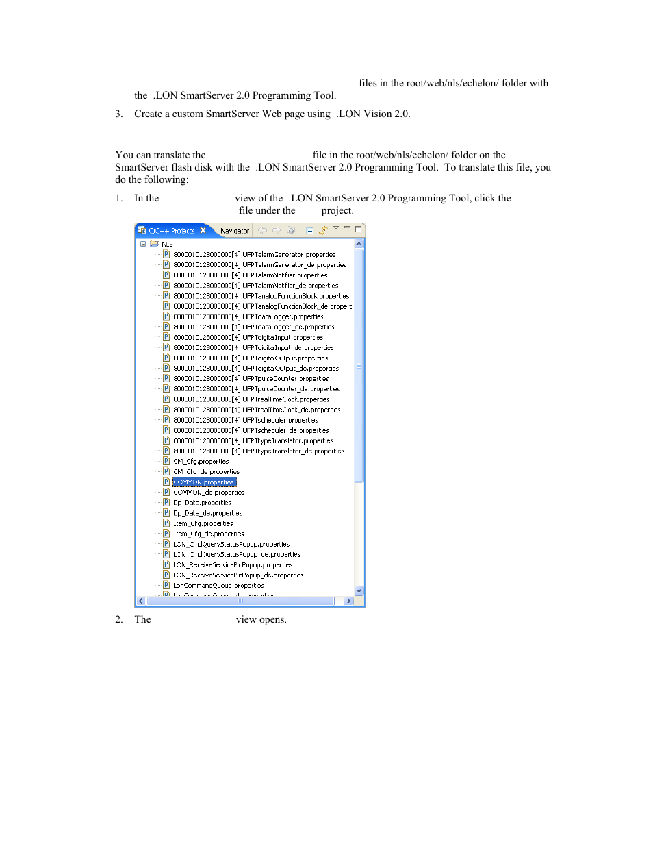 Translating common properties | Echelon i.LON SmartServer 2.0 User Manual | Page 187 / 266