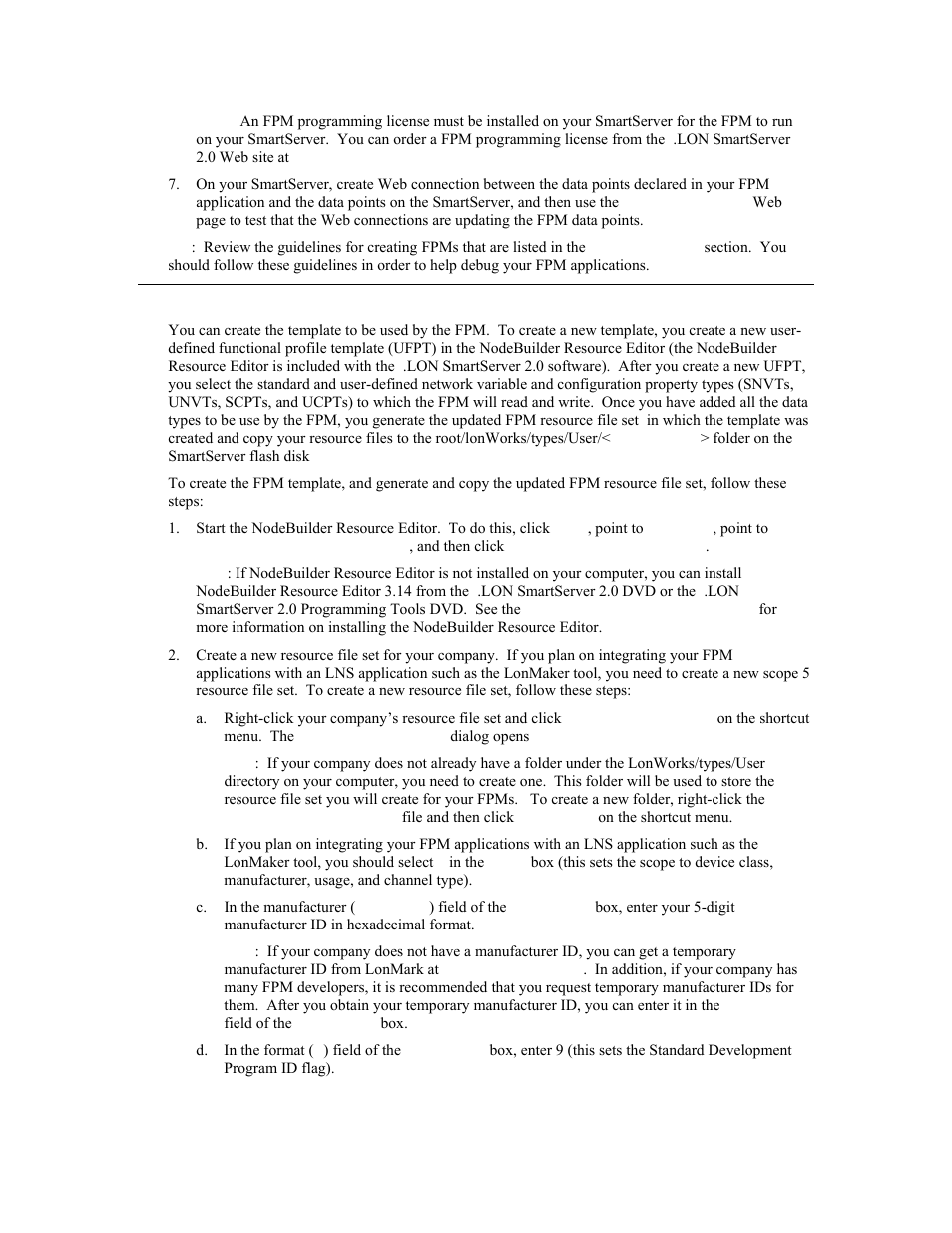 Step 1: creating and copying the fpm template | Echelon i.LON SmartServer 2.0 User Manual | Page 21 / 266