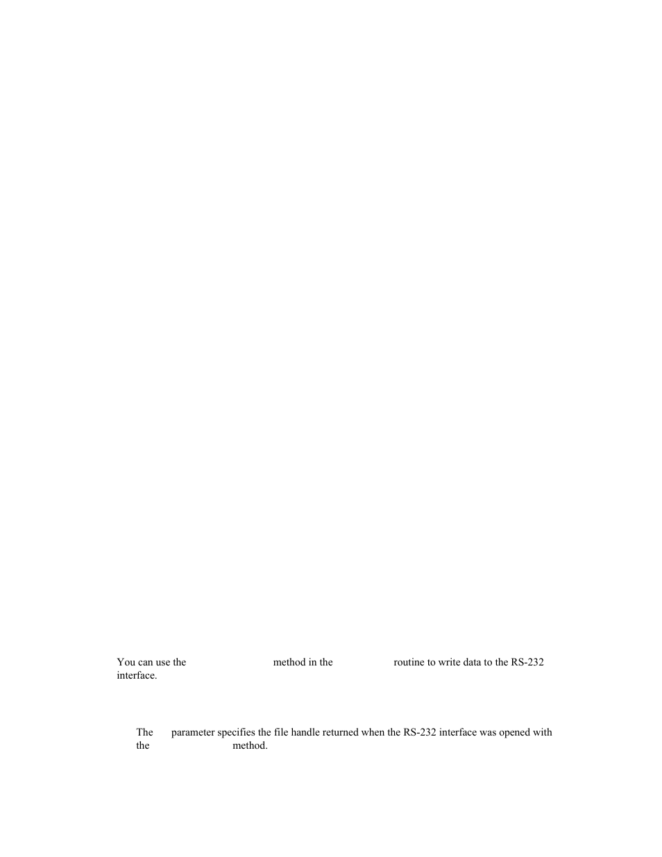 Rs232_write() | Echelon i.LON SmartServer 2.0 User Manual | Page 242 / 266