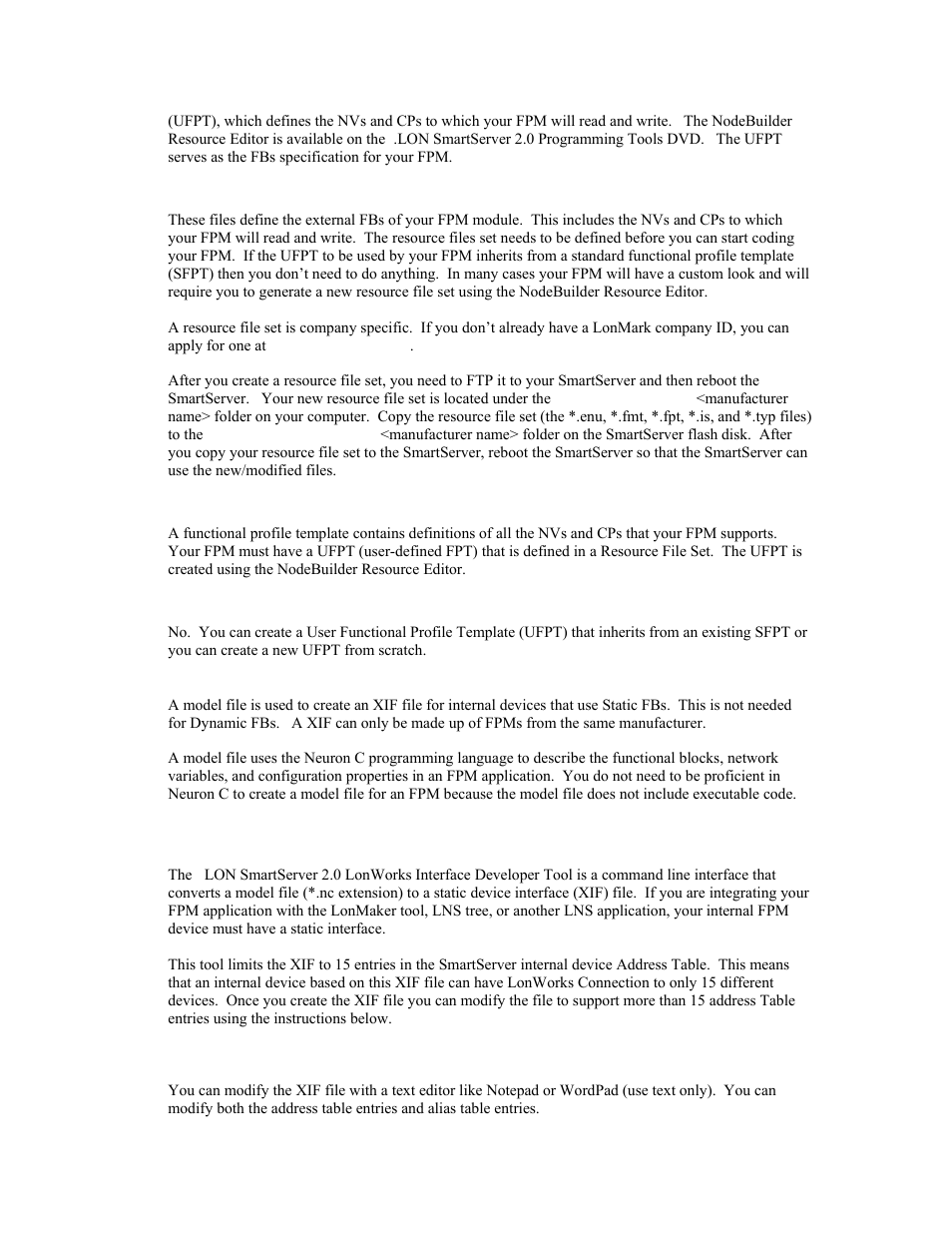 Echelon i.LON SmartServer 2.0 User Manual | Page 260 / 266