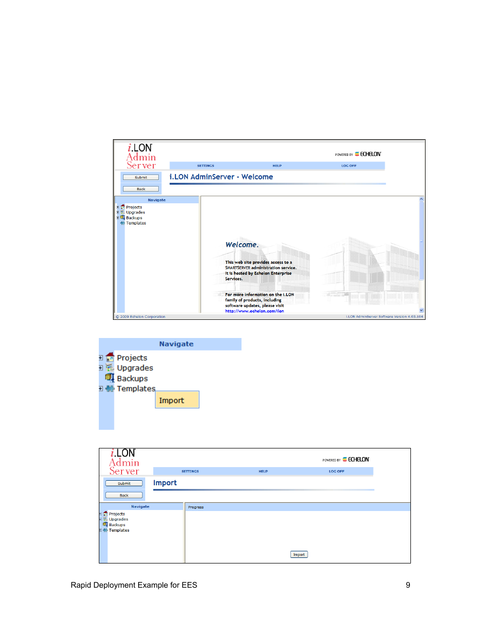 Echelon Rapid Deployment Example for EES User Manual | Page 19 / 34