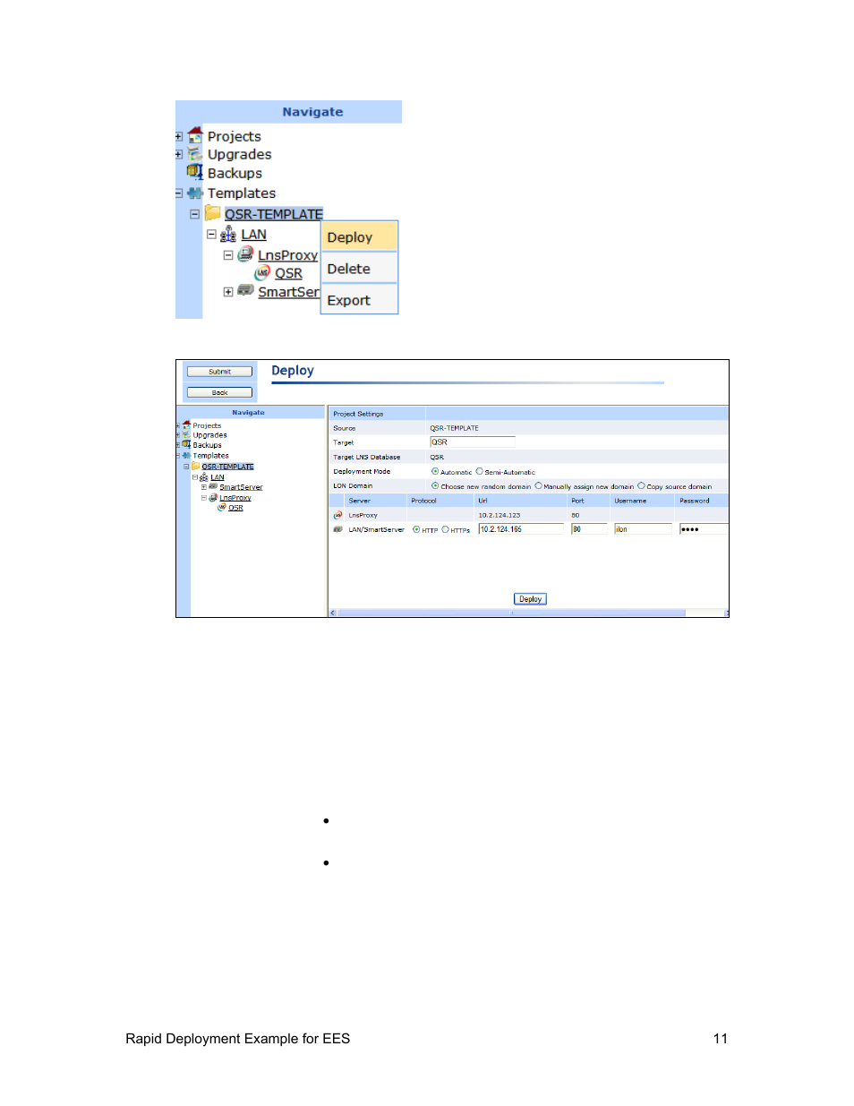 Echelon Rapid Deployment Example for EES User Manual | Page 21 / 34