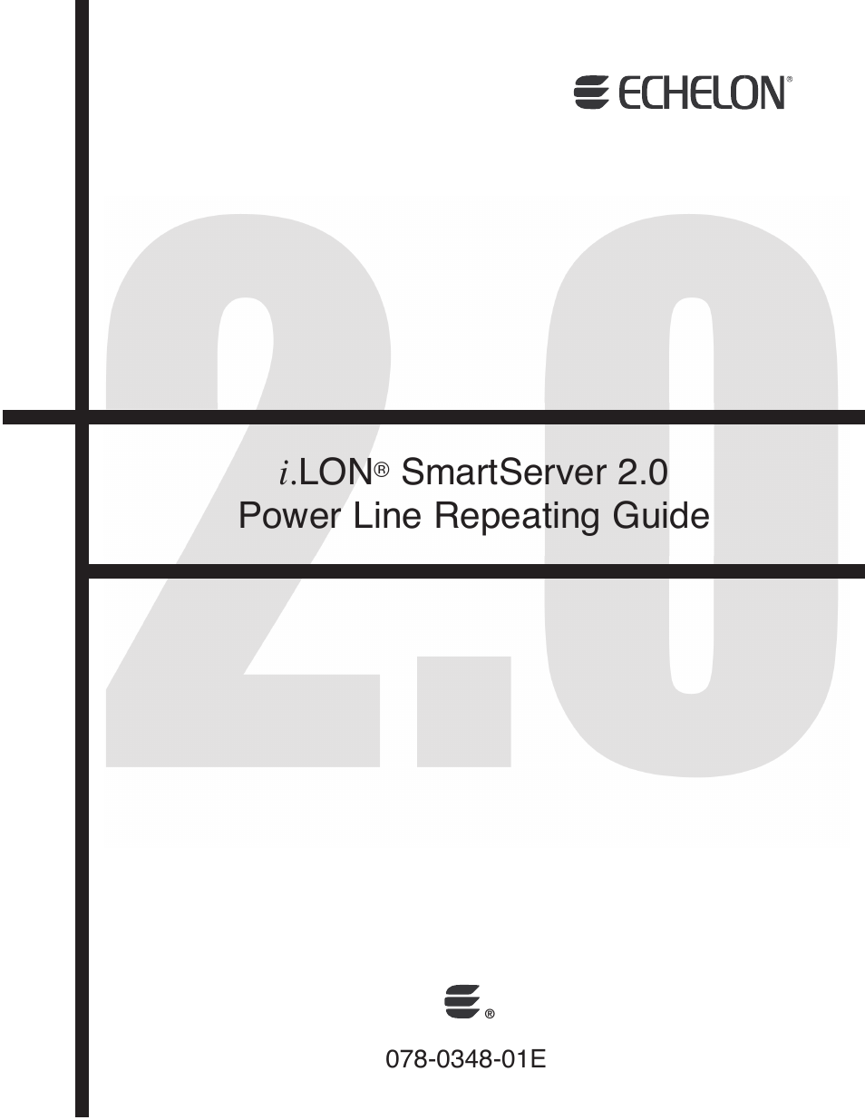 Echelon i.LON SmartServer 2.0 Power Line User Manual | 144 pages