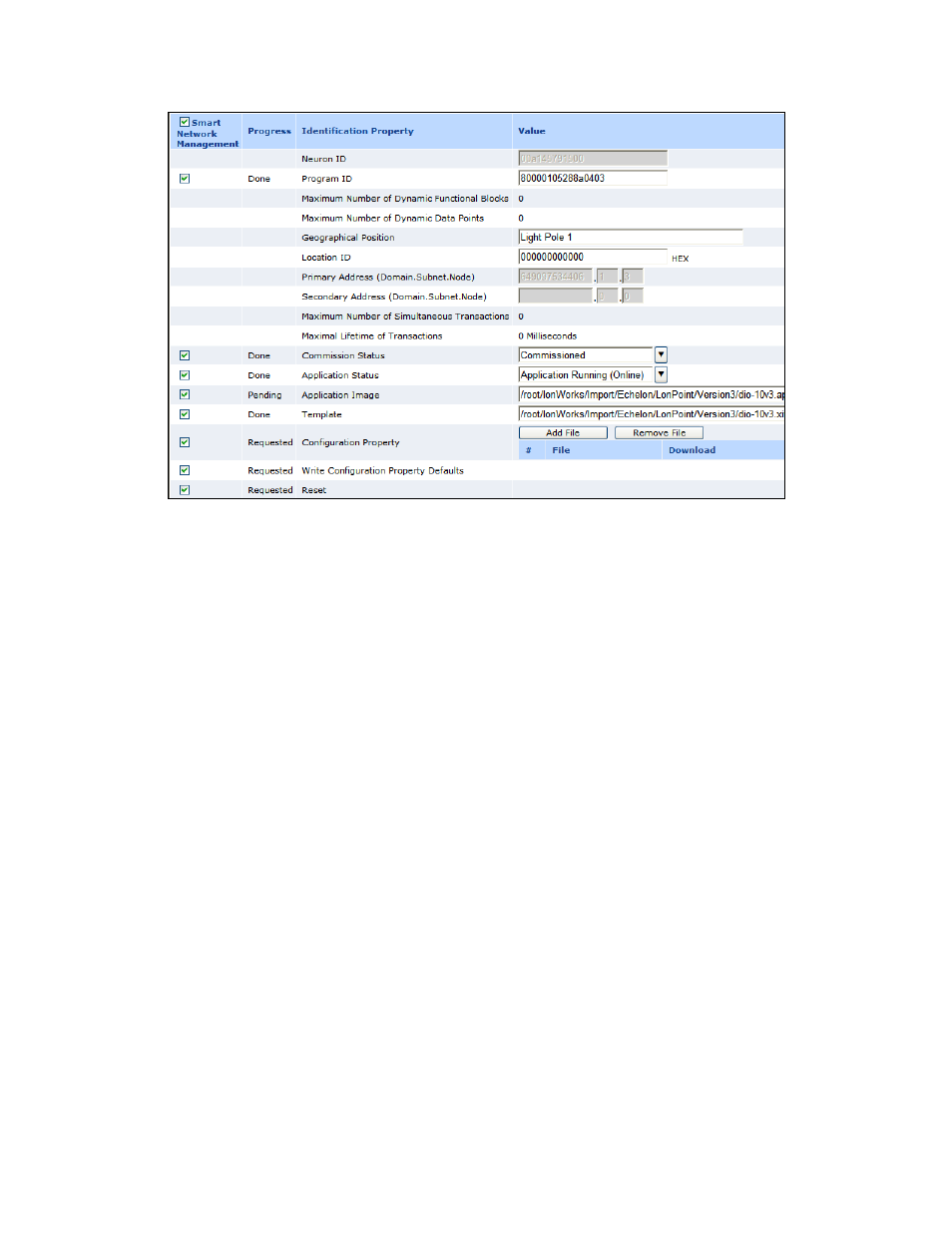 Installing devices, Checking device installation status | Echelon i.LON SmartServer 2.0 Power Line User Manual | Page 47 / 144