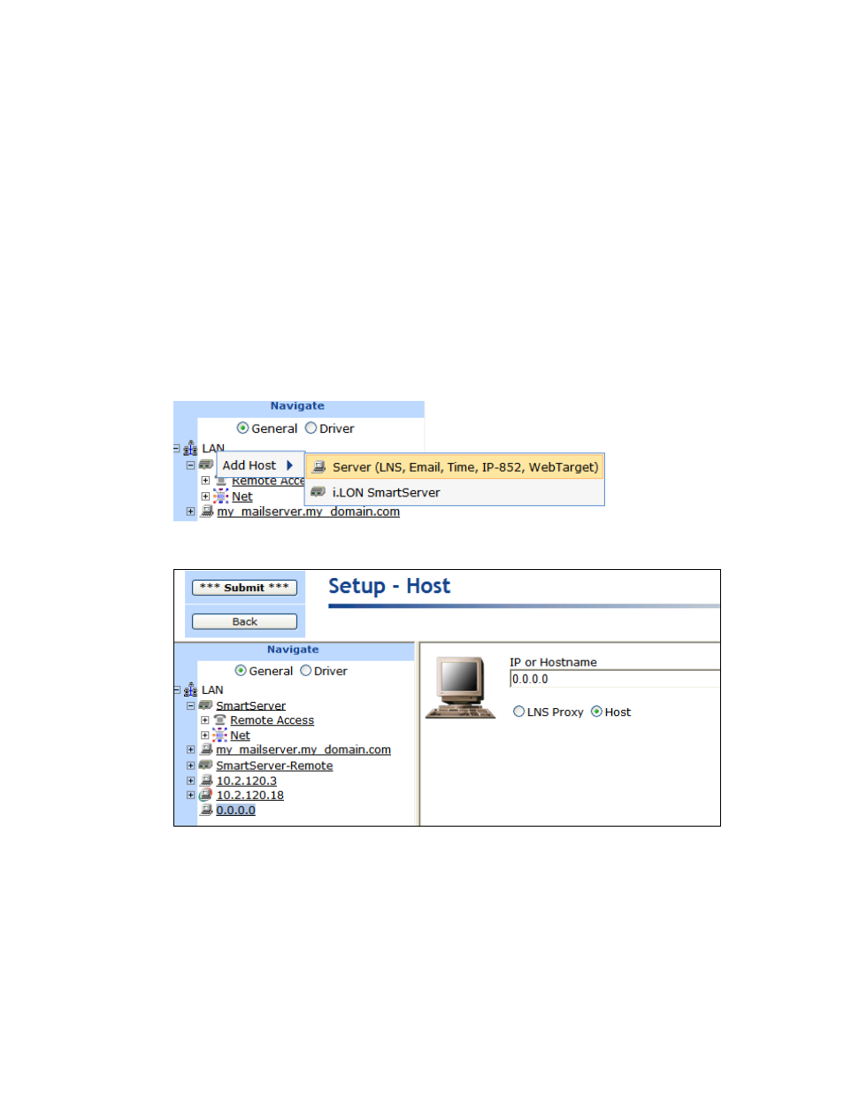 Setting the smartserver time, Adding an sntp time server | Echelon i.LON SmartServer 2.0 Power Line User Manual | Page 83 / 144