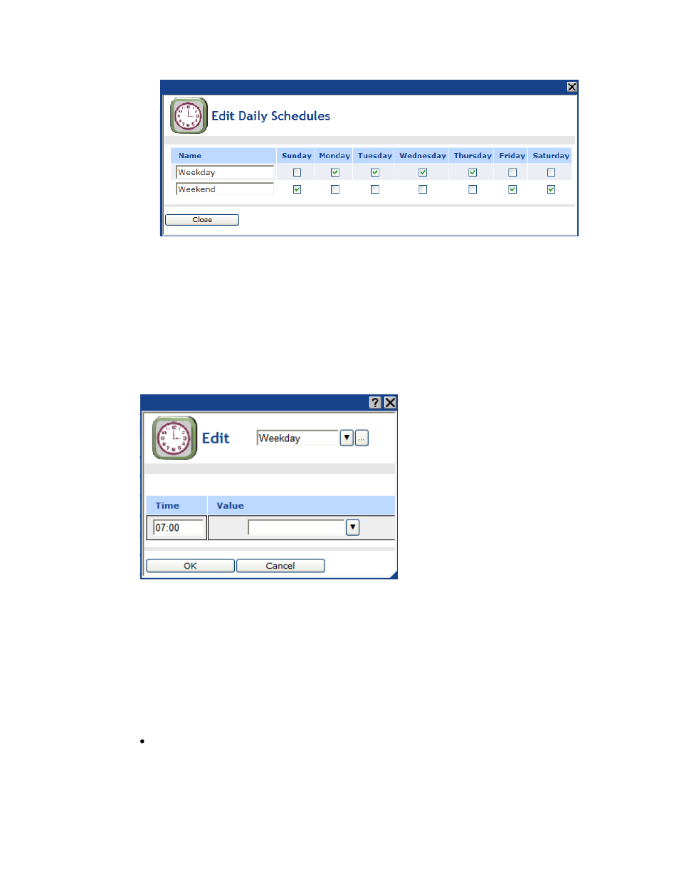 Creating daily schedule events | Echelon i.LON SmartServer 2.0 Power Line User Manual | Page 96 / 144