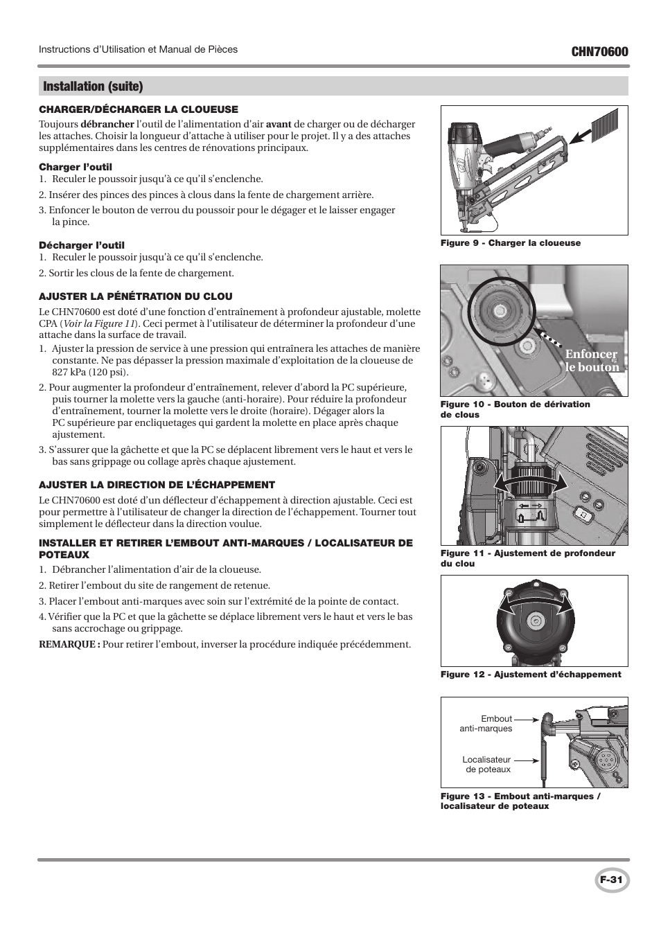 Campbell Hausfeld IN727501AV User Manual | Page 31 / 60