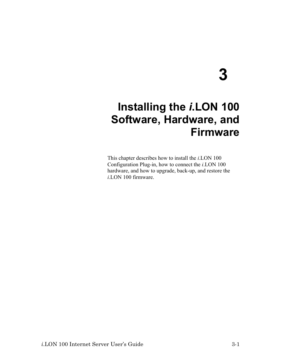 Ter 3 or us, Ter 3 | Echelon i.LON 100 e2 Internet Server User Manual | Page 35 / 96