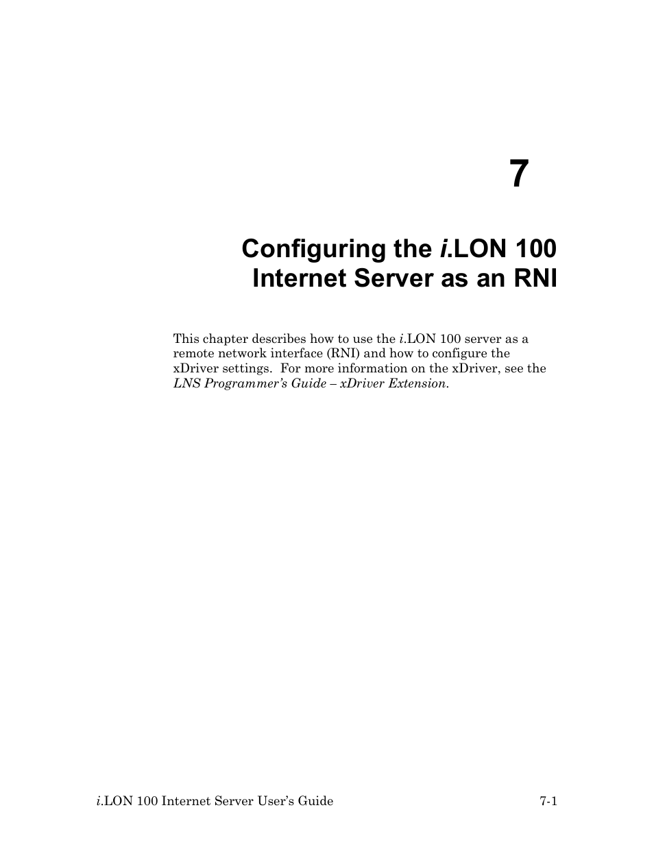 Ter 7, Ter 7). this | Echelon i.LON 100 e2 Internet Server User Manual | Page 77 / 96