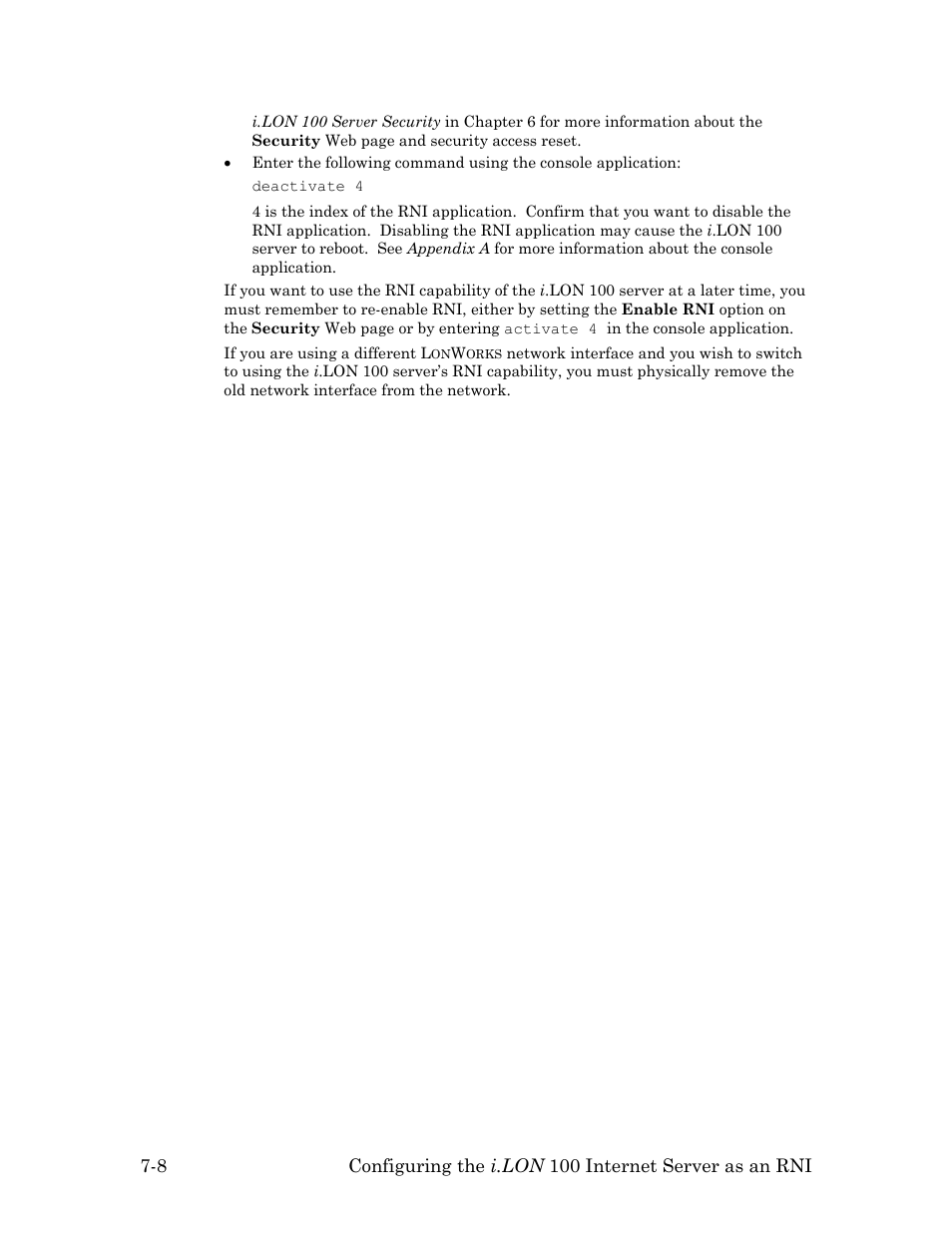 Echelon i.LON 100 e2 Internet Server User Manual | Page 84 / 96