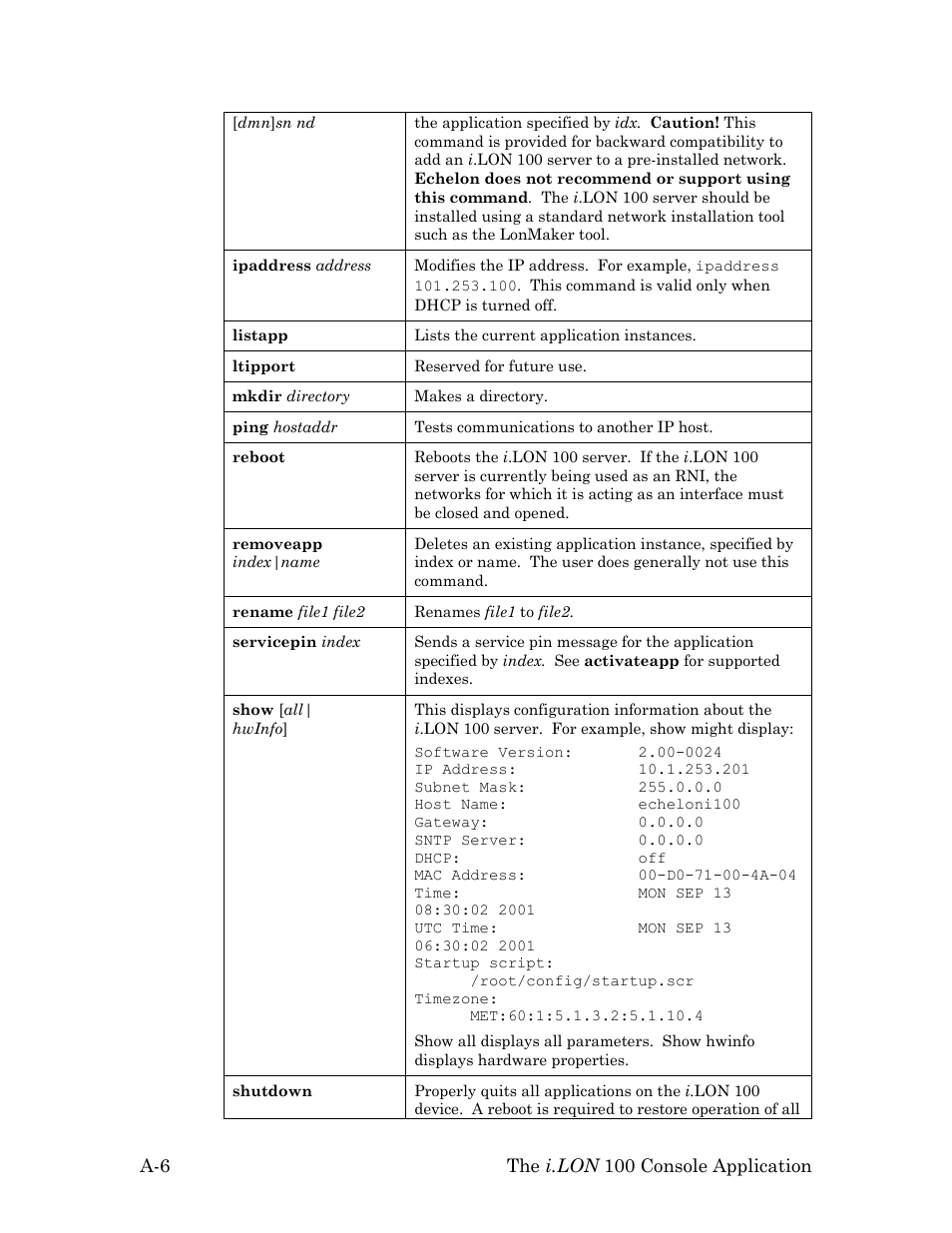 Interrupting the boot process | Echelon i.LON 100 e2 Internet Server User Manual | Page 90 / 96