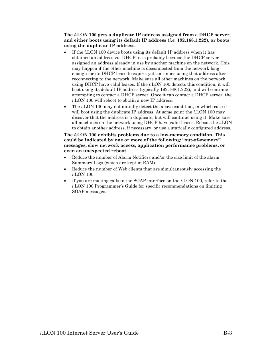 Echelon i.LON 100 e2 Internet Server User Manual | Page 95 / 96