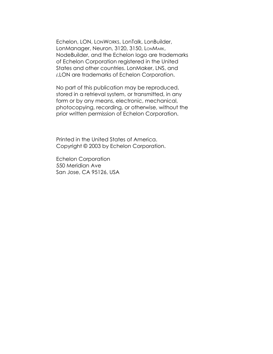 Echelon i.LON 600 LonWorks/IP Server User Manual | Page 2 / 116