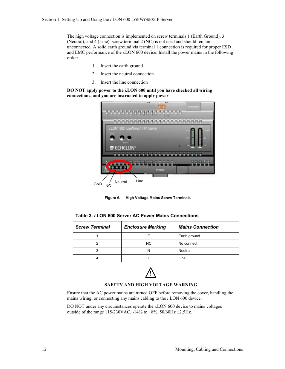 Echelon i.LON 600 LonWorks/IP Server User Manual | Page 20 / 116