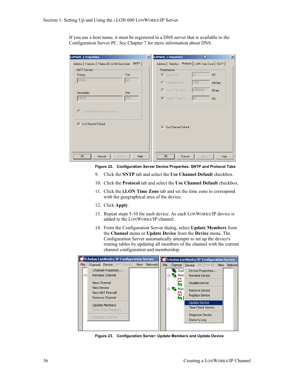Echelon i.LON 600 LonWorks/IP Server User Manual | Page 44 / 116