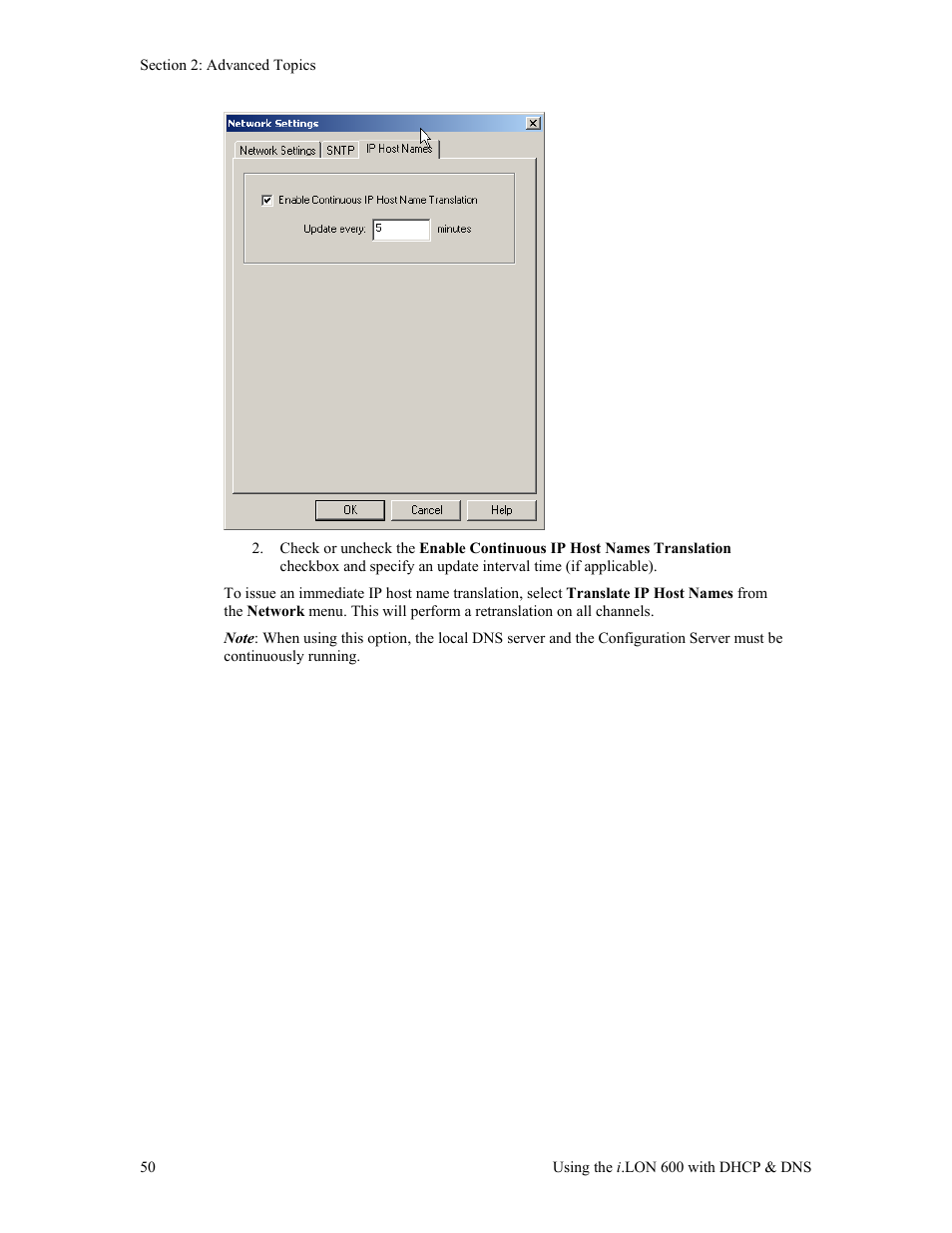 Echelon i.LON 600 LonWorks/IP Server User Manual | Page 58 / 116