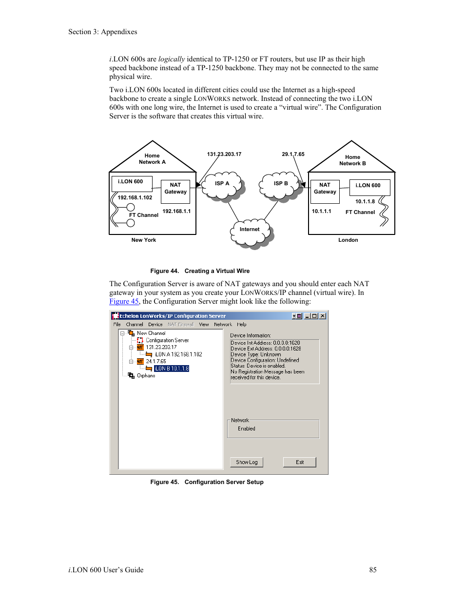 Echelon i.LON 600 LonWorks/IP Server User Manual | Page 93 / 116