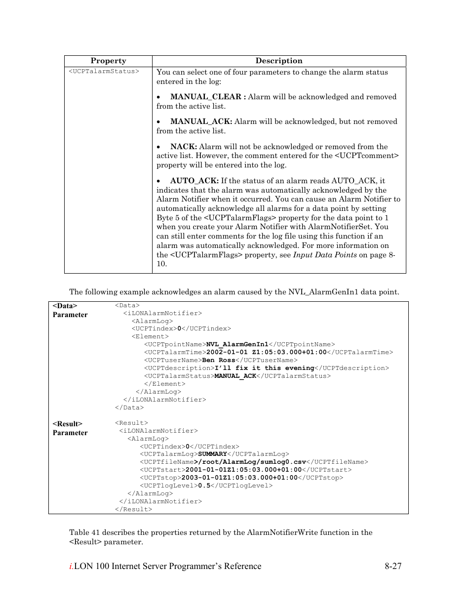 Echelon i.LON 100 e2 Internet Server User Manual | Page 133 / 223