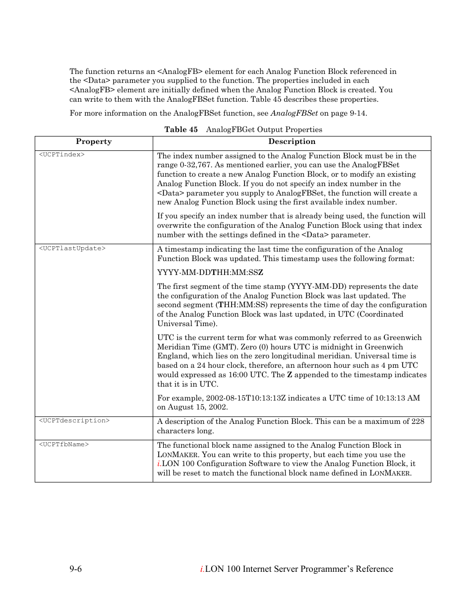 Echelon i.LON 100 e2 Internet Server User Manual | Page 143 / 223