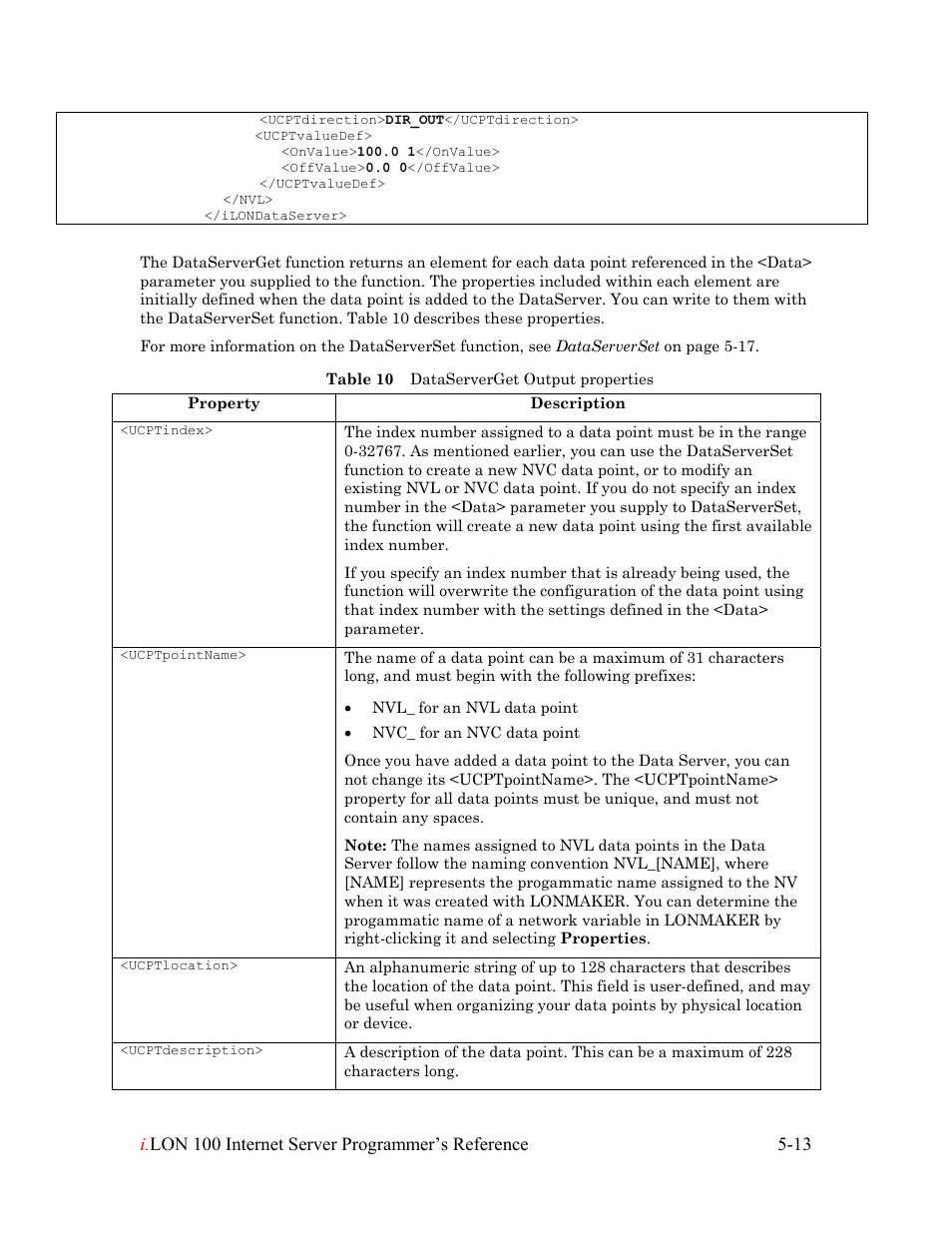 Echelon i.LON 100 e2 Internet Server User Manual | Page 57 / 223