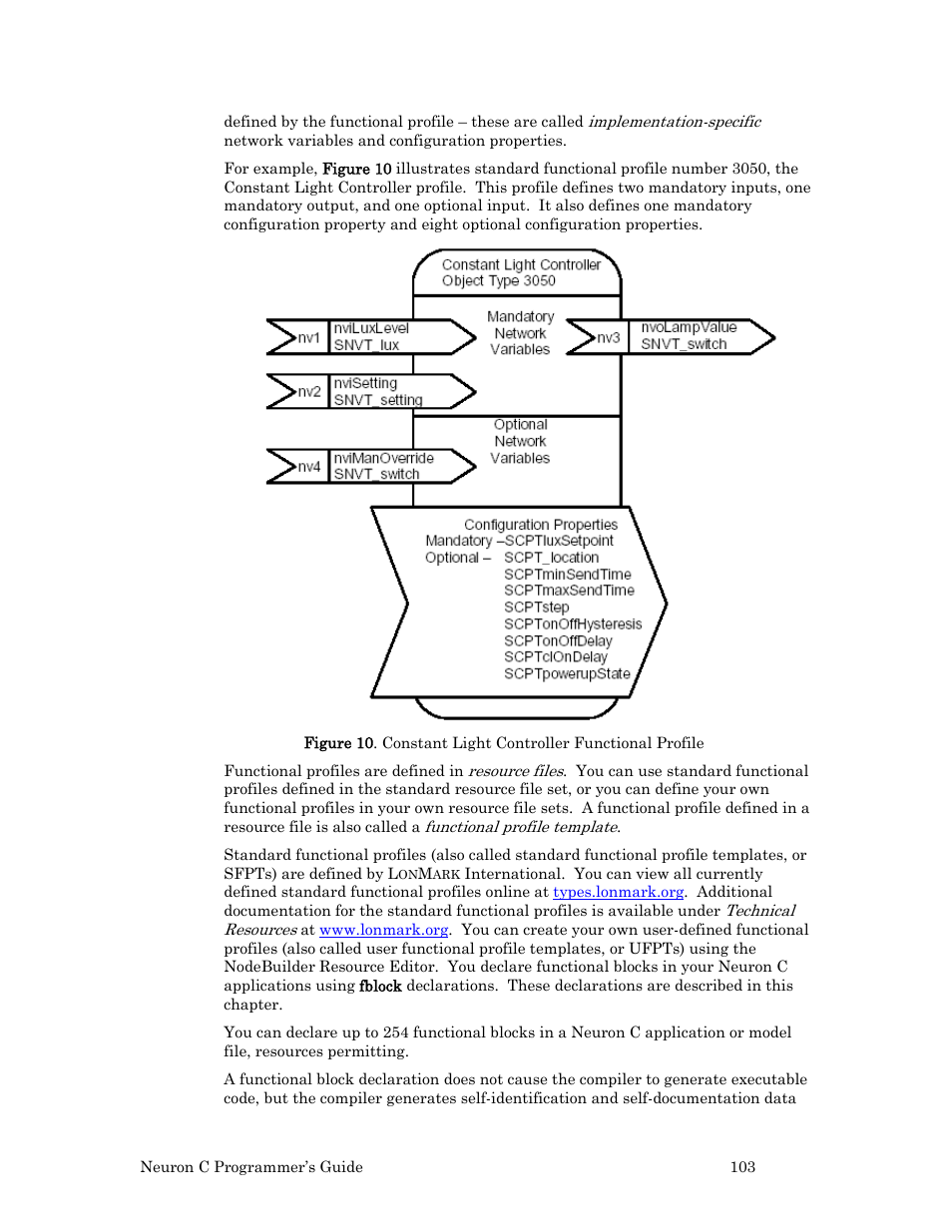 Echelon Neuron C User Manual | Page 115 / 268