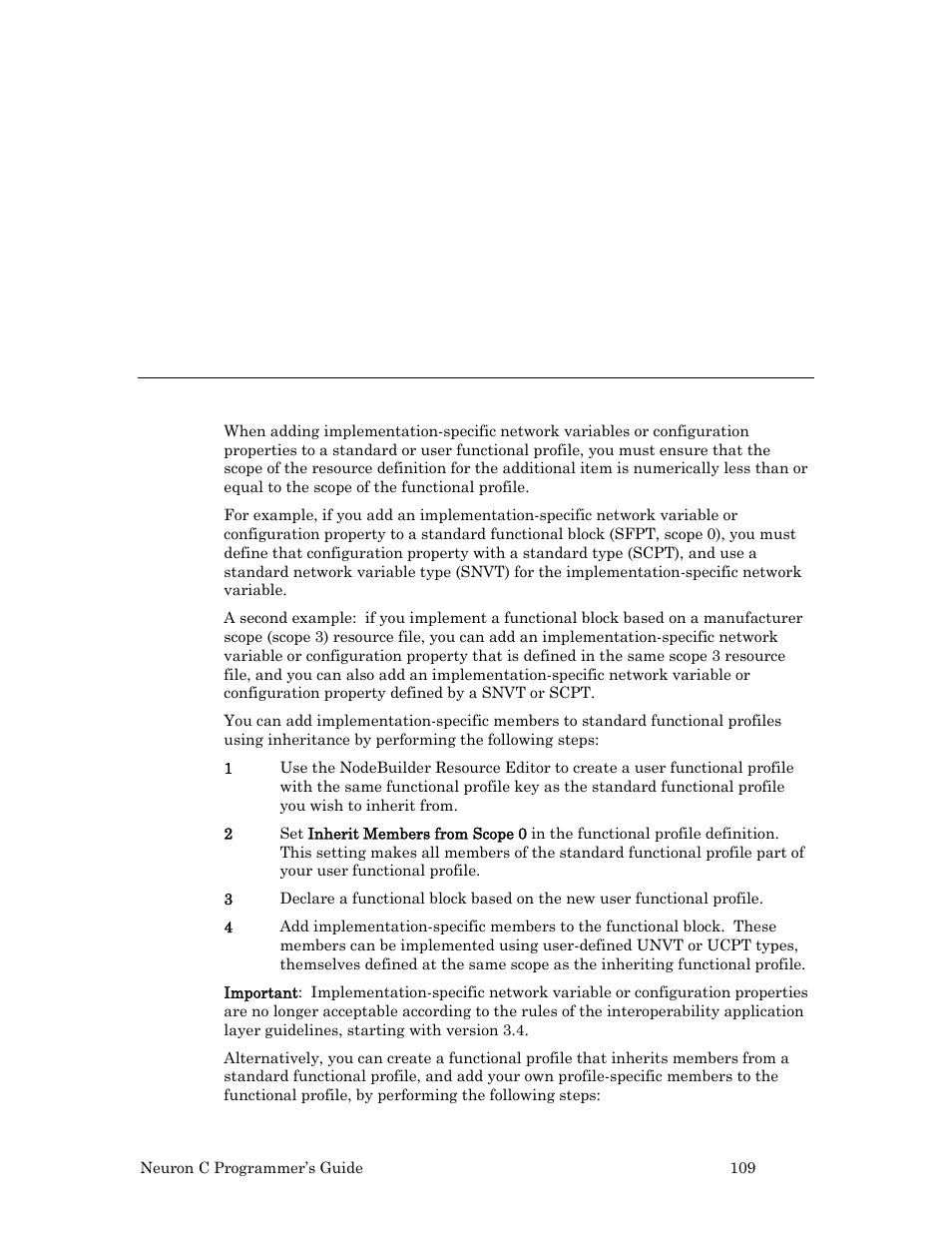 Scope rules | Echelon Neuron C User Manual | Page 121 / 268