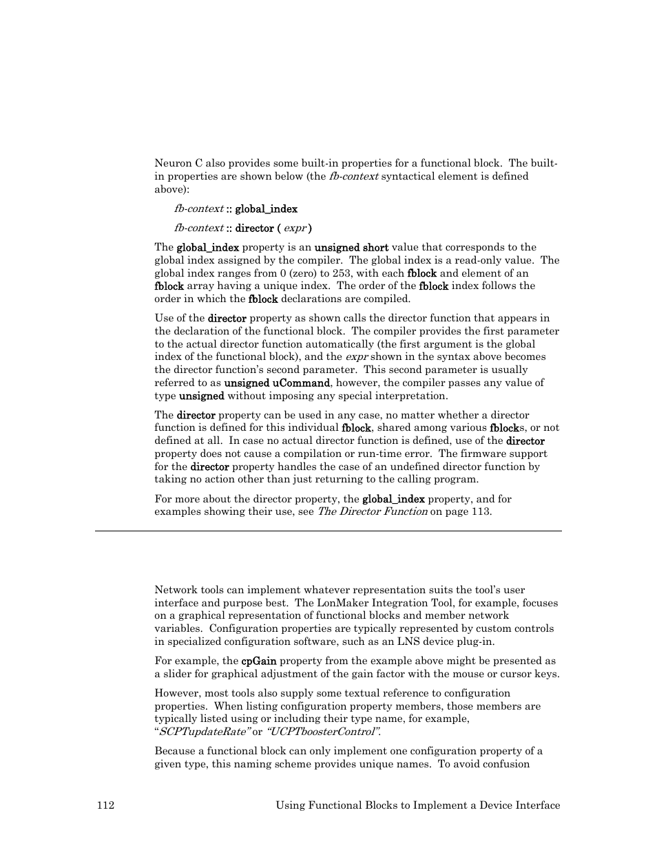 Tool, 112 for mor | Echelon Neuron C User Manual | Page 124 / 268