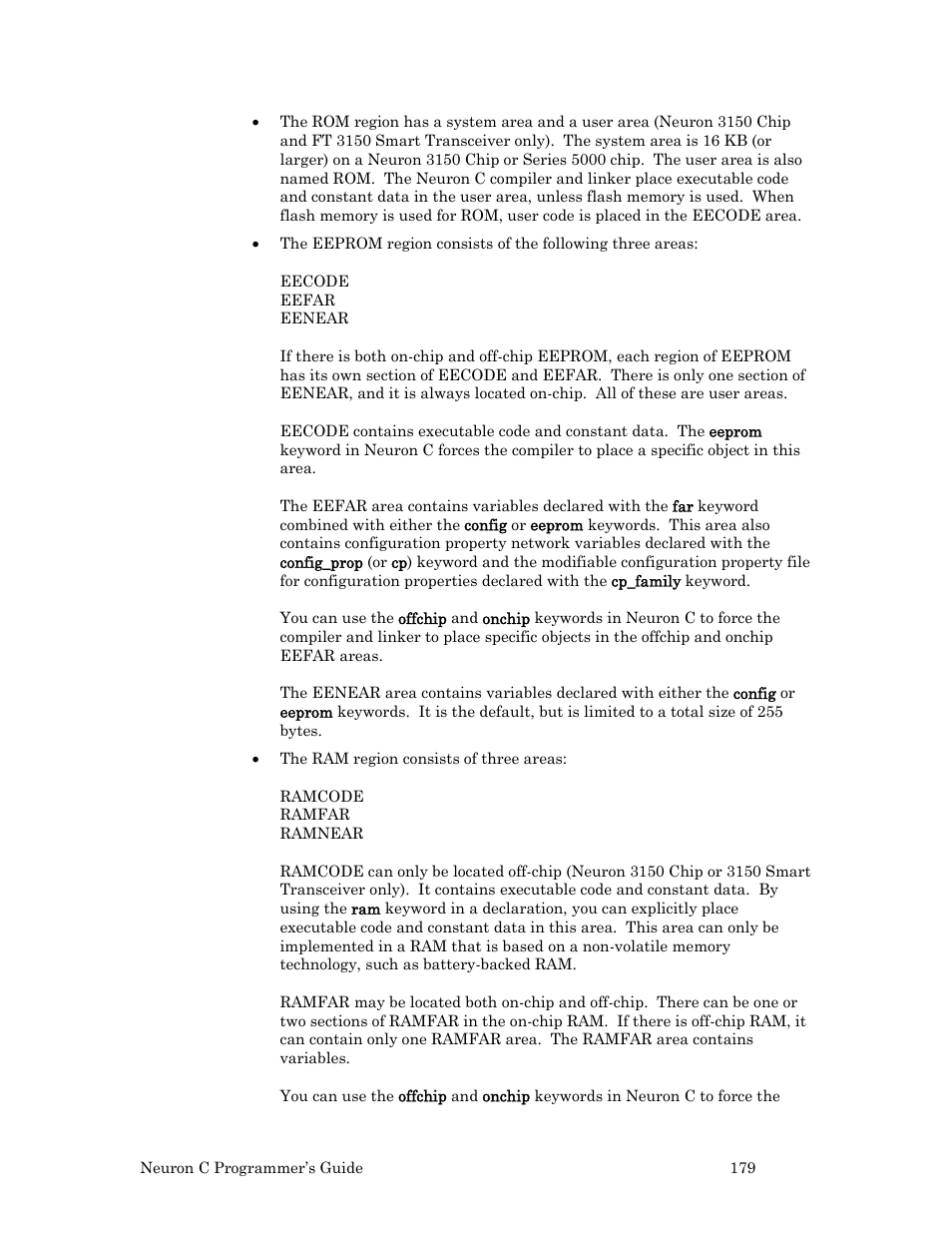 Echelon Neuron C User Manual | Page 191 / 268