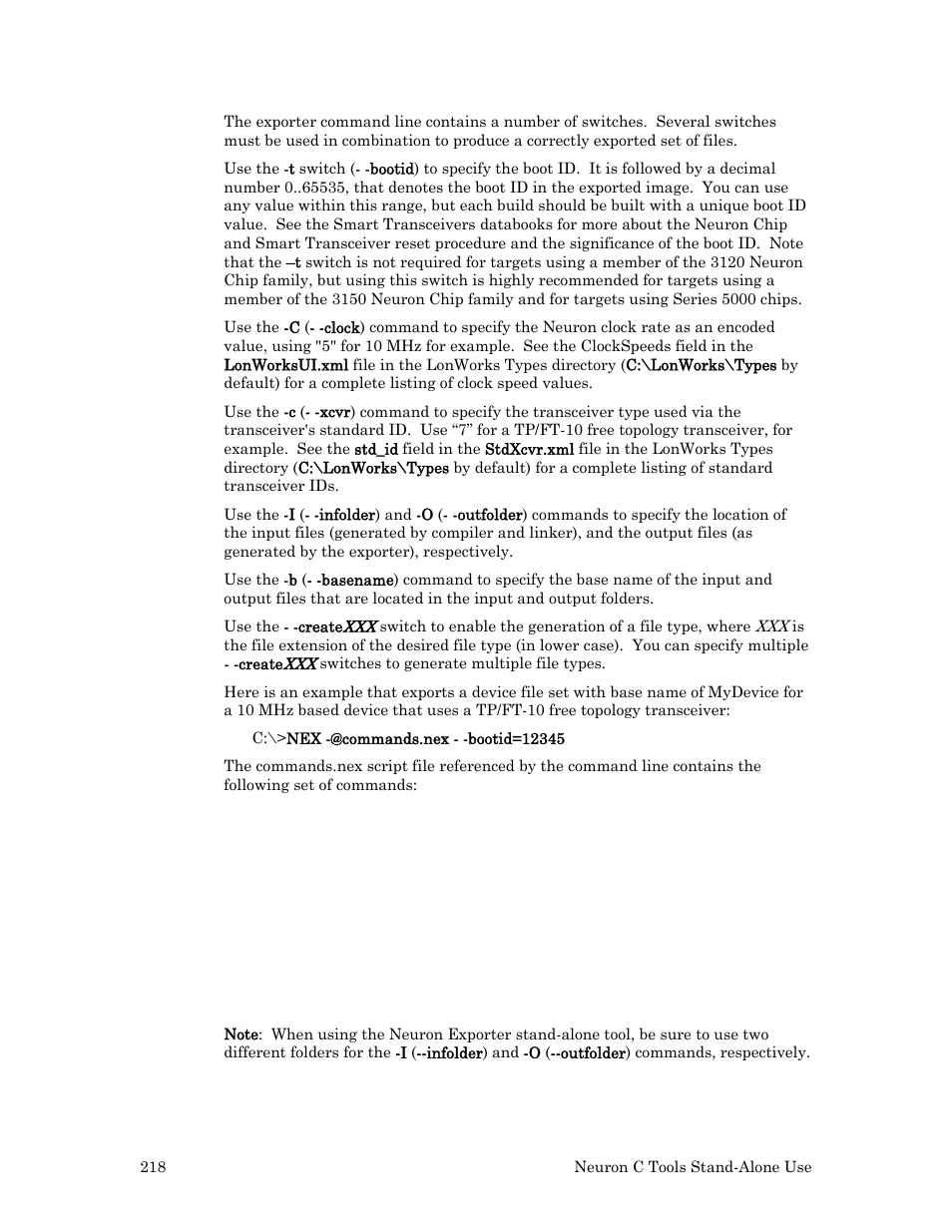 Echelon Neuron C User Manual | Page 230 / 268