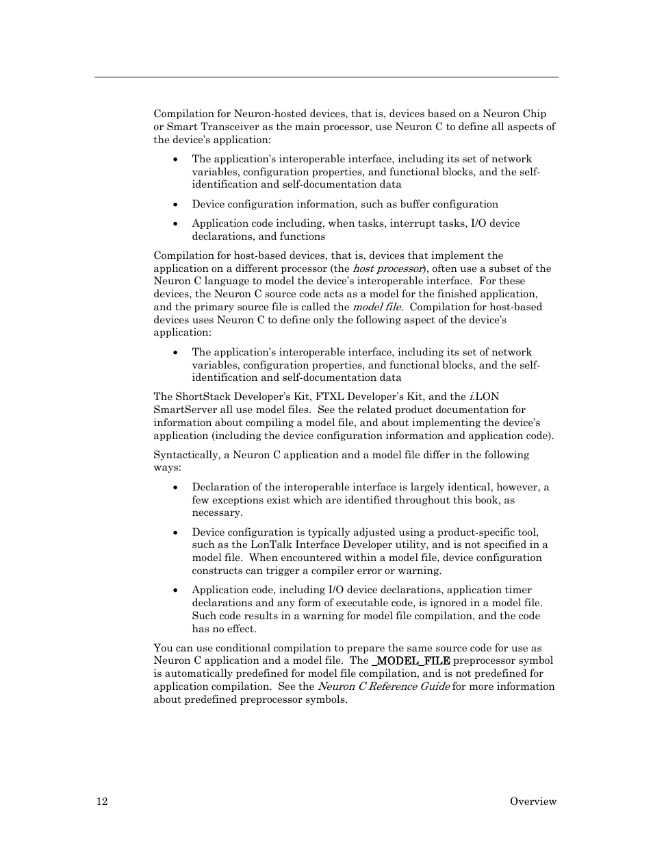 Neuron-hosted and host-based compilation | Echelon Neuron C User Manual | Page 24 / 268
