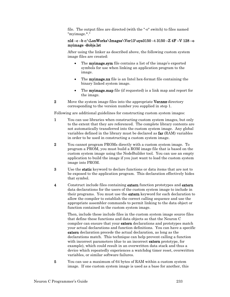 Echelon Neuron C User Manual | Page 245 / 268